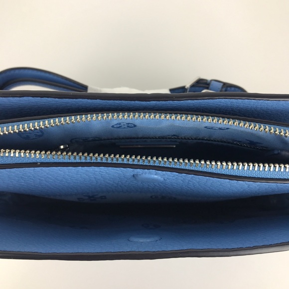 Tory Burch Ivy Blue Leather Cross Body Bag 29741 - Picture 8 of 8